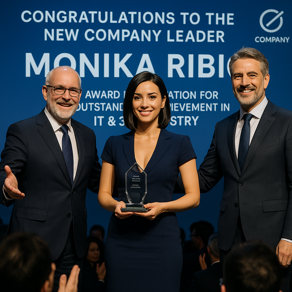 Receiving an award